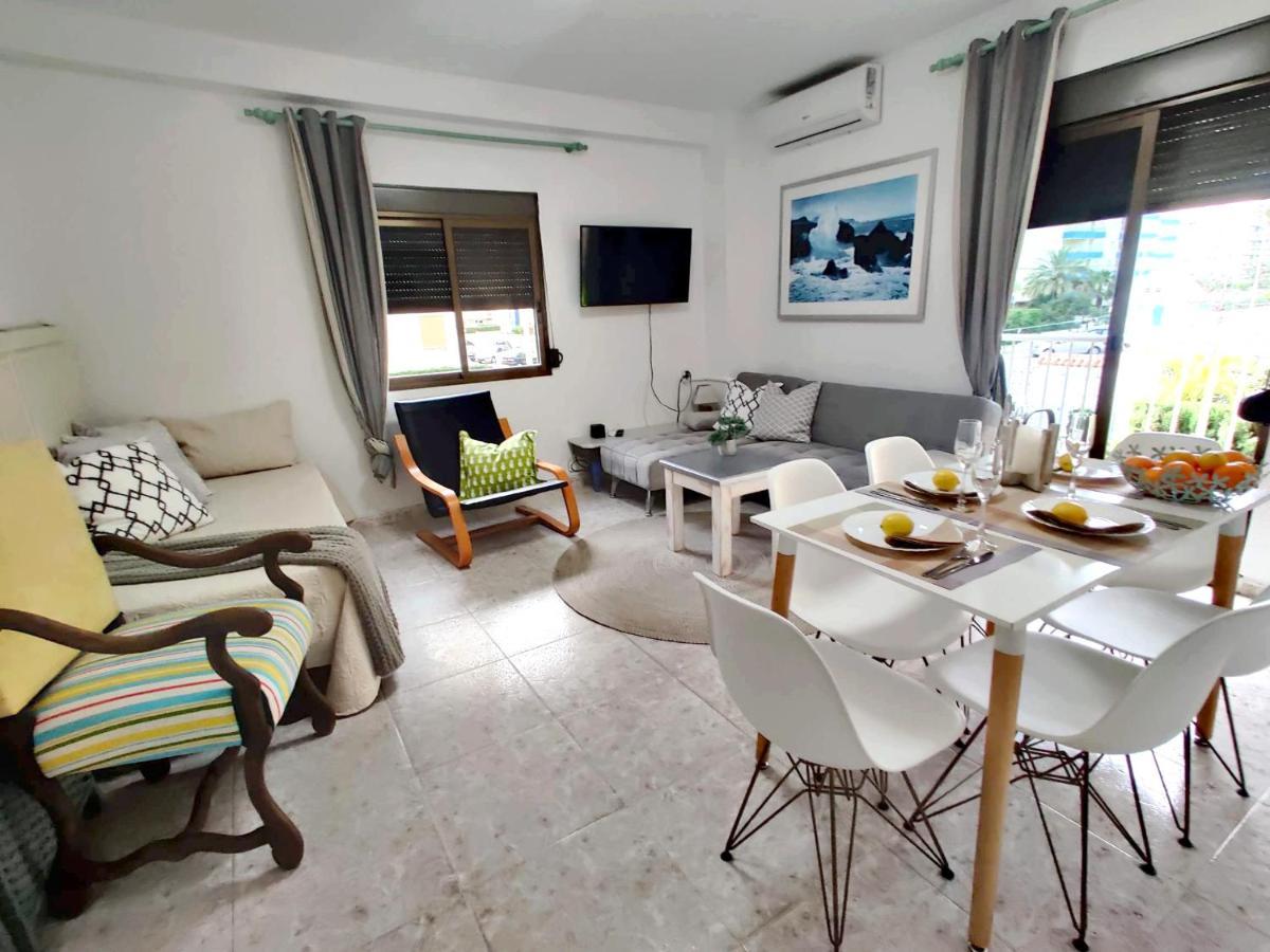 Apartament 100 M De Playa De Gandia 3 -4 Personas Parking Ascensor Exterior foto